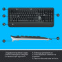 Комплект Logitech MK540 Advanced Wireless UA Black (920-008685) Комплект Logitech MK540 Advanced Wireless UA Black (920-008685)