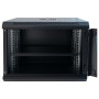 Шафа настінна GEAR 9U 19" 600x450x500 мм, + полка 19", black (GWMSN-9U-600-450) Шафа настінна GEAR 9U 19" 600x450x500 мм, + полка 19", black (GWMSN-9U-600-450)