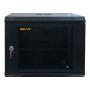 Шафа настінна GEAR 9U 19" 600x450x500 мм, + полка 19", black (GWMSN-9U-600-450) Шафа настінна GEAR 9U 19" 600x450x500 мм, + полка 19", black (GWMSN-9U-600-450)