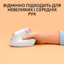 Мишка Logitech Lift for Mac Vertical Ergonomic Mouse Off White (910-006477) Мишка Logitech Lift for Mac Vertical Ergonomic Mouse Off White (910-006477)