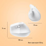 Мишка Logitech Lift for Mac Vertical Ergonomic Mouse Off White (910-006477) Мишка Logitech Lift for Mac Vertical Ergonomic Mouse Off White (910-006477)