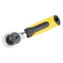 Тріскачка Sigma двостороння укорочена 1/4"-1/2" 145мм 72T CrV (6050251) Тріскачка Sigma двостороння укорочена 1/4"-1/2" 145мм 72T CrV (6050251)