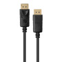 Кабель мультимедійний DisplayPort M to DisplayPort M 1.8m Vinga (VCPDP1.8BK) Кабель мультимедійний DisplayPort M to DisplayPort M 1.8m Vinga (VCPDP1.8BK)