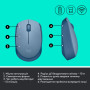 Мишка Logitech M171 Blue Grey (910-006866) Мишка Logitech M171 Blue Grey (910-006866)