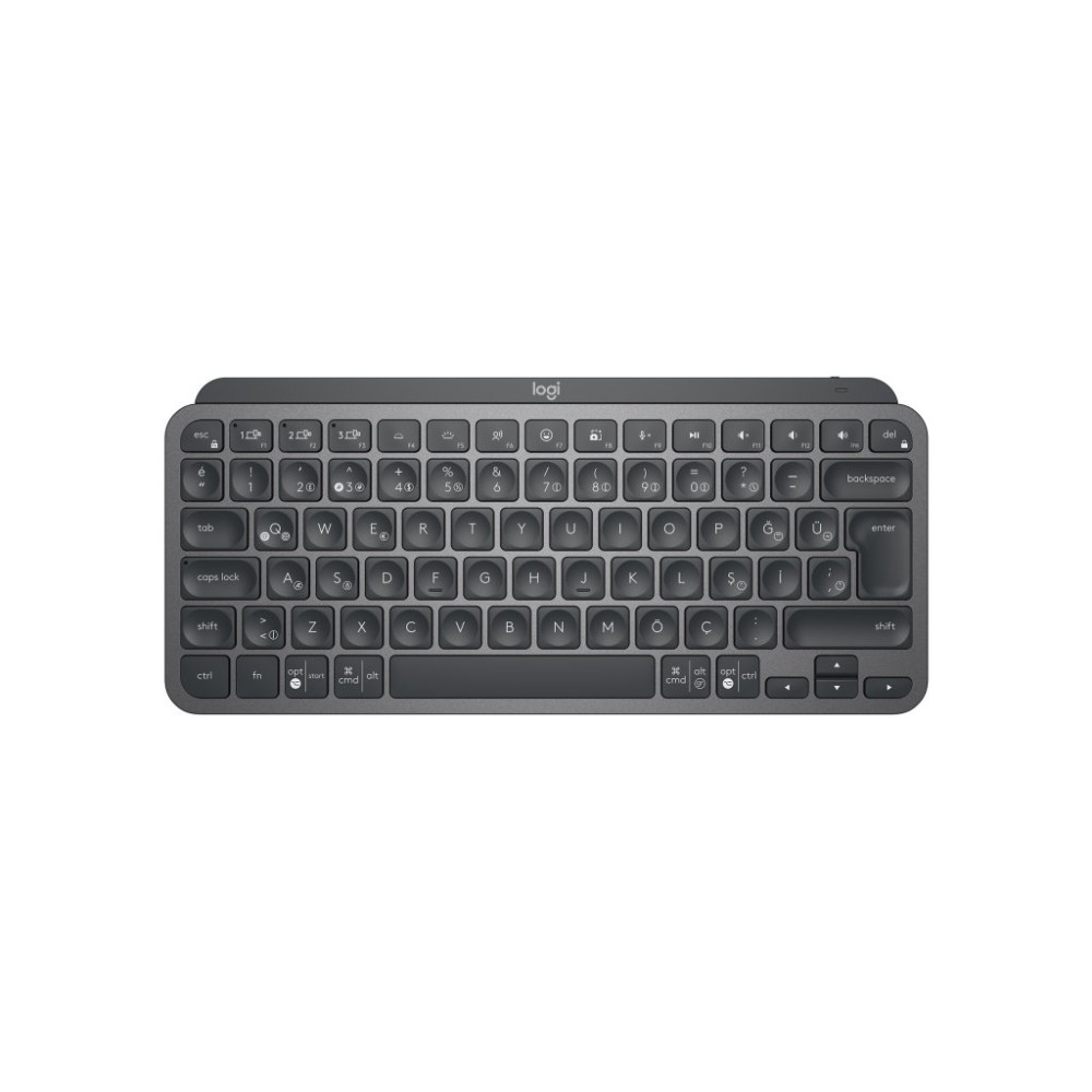 Клавіатура Logitech MX Keys Mini Wireless Illuminated UA Graphite (920-010498)