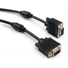 Кабель мультимедійний VGA M to VGA M 10.0m Vinga (VCPVGAF10BK)