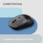 Мишка 2E MF218 Silent Wireless/Bluetooth Black/Grey (2E-MF218WBG) Мишка 2E MF218 Silent Wireless/Bluetooth Black/Grey (2E-MF218WBG)