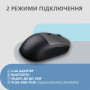 Мишка 2E MF218 Silent Wireless/Bluetooth Black/Grey (2E-MF218WBG) Мишка 2E MF218 Silent Wireless/Bluetooth Black/Grey (2E-MF218WBG)
