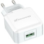 Зарядний пристрій Grand-X USB 5V 2,1A White + cable USB -> micro USB, Cu (CH-03UMW) Зарядний пристрій Grand-X USB 5V 2,1A White + cable USB -> micro USB, Cu (CH-03UMW)