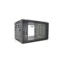Шафа настінна Merlion 6U 19" 600*600*367 (Ш*Г*В)мм, black (Ml3-6606 / 23525) Шафа настінна Merlion 6U 19" 600*600*367 (Ш*Г*В)мм, black (Ml3-6606 / 23525)