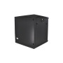 Шафа настінна Merlion 18U 19" 600*600mm (Ш*Г)мм, black (Ml3-6618 / 20221)