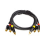 Кабель мультимедійний 3xRCA M to 3xRCA M 1.5m PowerPlant (CA911745) Кабель мультимедійний 3xRCA M to 3xRCA M 1.5m PowerPlant (CA911745)