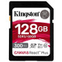 Карта пам'яті Kingston 128GB SDXC class 10 UHS-II U3 Canvas React Plus (SDR2/128GB) Карта пам'яті Kingston 128GB SDXC class 10 UHS-II U3 Canvas React Plus (SDR2/128GB)