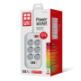 Мережевий фільтр живлення ColorWay CW-CHE64PDW, 6 розеток/4USB 2M (CW-CHE64PDW) Мережевий фільтр живлення ColorWay CW-CHE64PDW, 6 розеток/4USB 2M (CW-CHE64PDW)