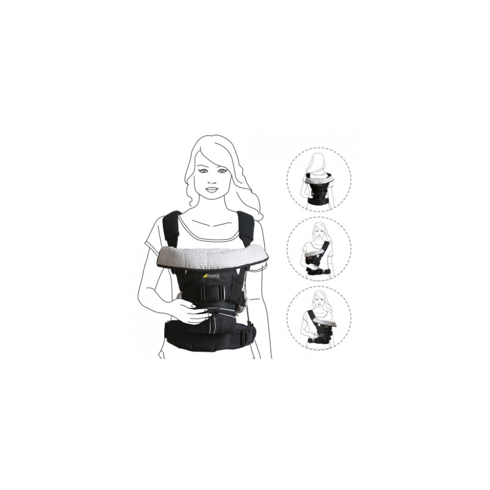 Рюкзак-переноска Hauck 4 Way Carrier Black (58102-5)