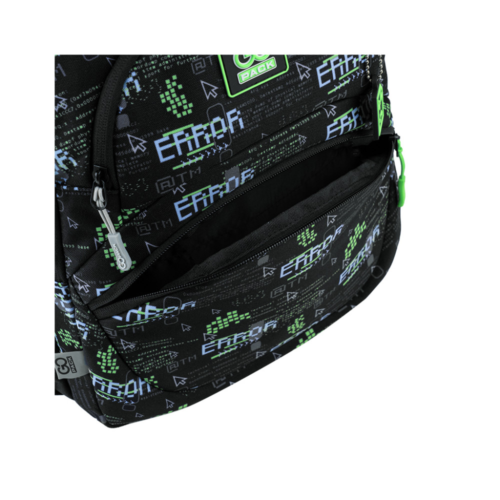 Рюкзак шкільний GoPack Education 175M-7 Error (GO25-175M-7)