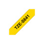 Стрічка для принтера етикеток UKRMARK B-S-T641P-BK/YE, сумісна з TZES641, 18мм х 8м. black on yellow (900608) Стрічка для принтера етикеток UKRMARK B-S-T641P-BK/YE, сумісна з TZES641, 18мм х 8м. black on yellow (900608)