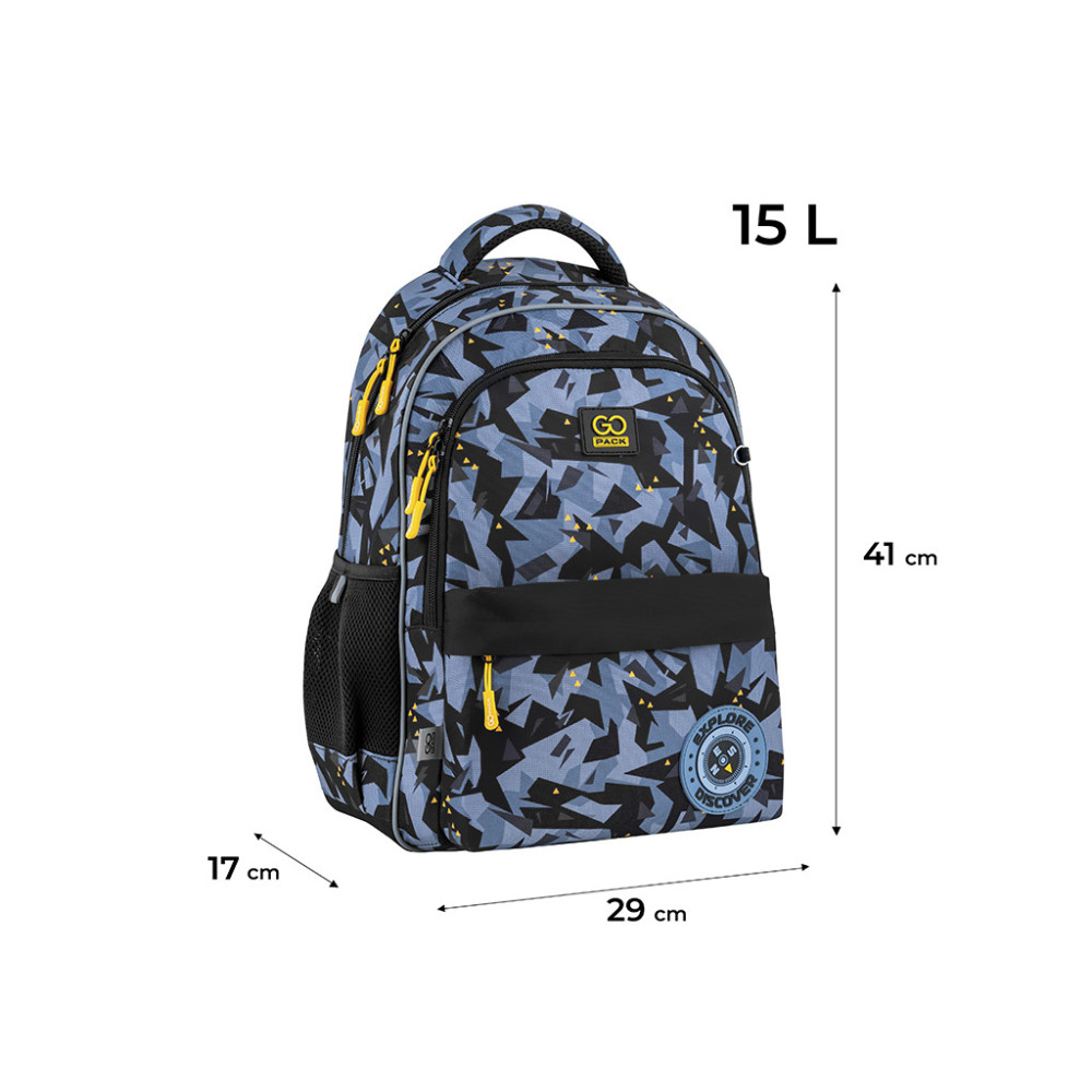 Рюкзак шкільний GoPack Education 182M Explore (GO25-182M-8)