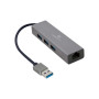 Адаптер USB-A to Gigabit Ethernet, 3 Ports USB 3.1 Gen1 Cablexpert (A-AMU3-LAN-01) Адаптер USB-A to Gigabit Ethernet, 3 Ports USB 3.1 Gen1 Cablexpert (A-AMU3-LAN-01)