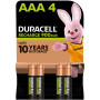 Акумулятор Duracell AAA HR03 900mAh * 4 (5005015) Акумулятор Duracell AAA HR03 900mAh * 4 (5005015)