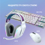 Навушники Logitech G733 Lightspeed Wireless RGB Gaming Headset White (981-000883) Навушники Logitech G733 Lightspeed Wireless RGB Gaming Headset White (981-000883)