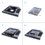 Фрейм-перехідник Grand-X HDD 2,5'' SATA2/SATA3 (HDC-25С) Фрейм-перехідник Grand-X HDD 2,5'' SATA2/SATA3 (HDC-25С)