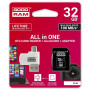 Карта пам'яті Goodram 32GB microSDHC class 10 UHS-I (M1A4-0320R12) Карта пам'яті Goodram 32GB microSDHC class 10 UHS-I (M1A4-0320R12)