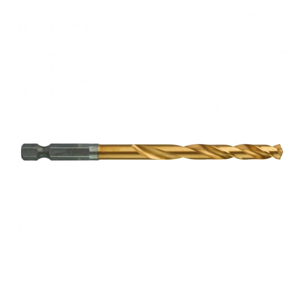 Свердло Milwaukee по металу RedHEX HSS-G TiN, 6,5 мм (48894715)