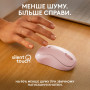 Мишка Logitech M240 Silent Bluetooth Rose (910-007121) Мишка Logitech M240 Silent Bluetooth Rose (910-007121)