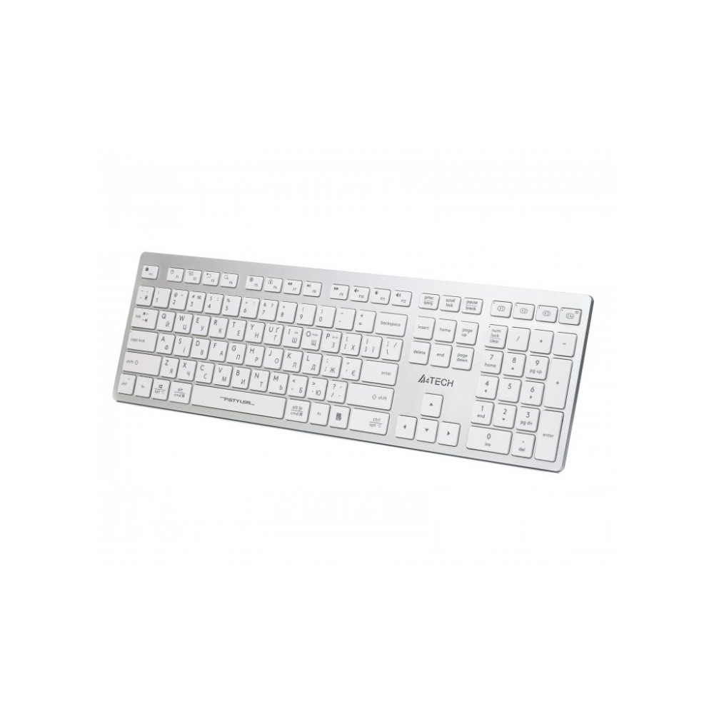 Клавіатура A4Tech FBX50C USB/Bluetooth White (4711421972772)