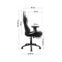 Крісло ігрове GT Racer X-2534-F Black (X-2534-F Fabric Black) Крісло ігрове GT Racer X-2534-F Black (X-2534-F Fabric Black)