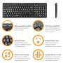 Клавіатура Piko KB-108 USB Black (1283126467103) Клавіатура Piko KB-108 USB Black (1283126467103)