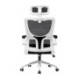 Офісне крісло GT Racer X-5728 White/Black Офісне крісло GT Racer X-5728 White/Black