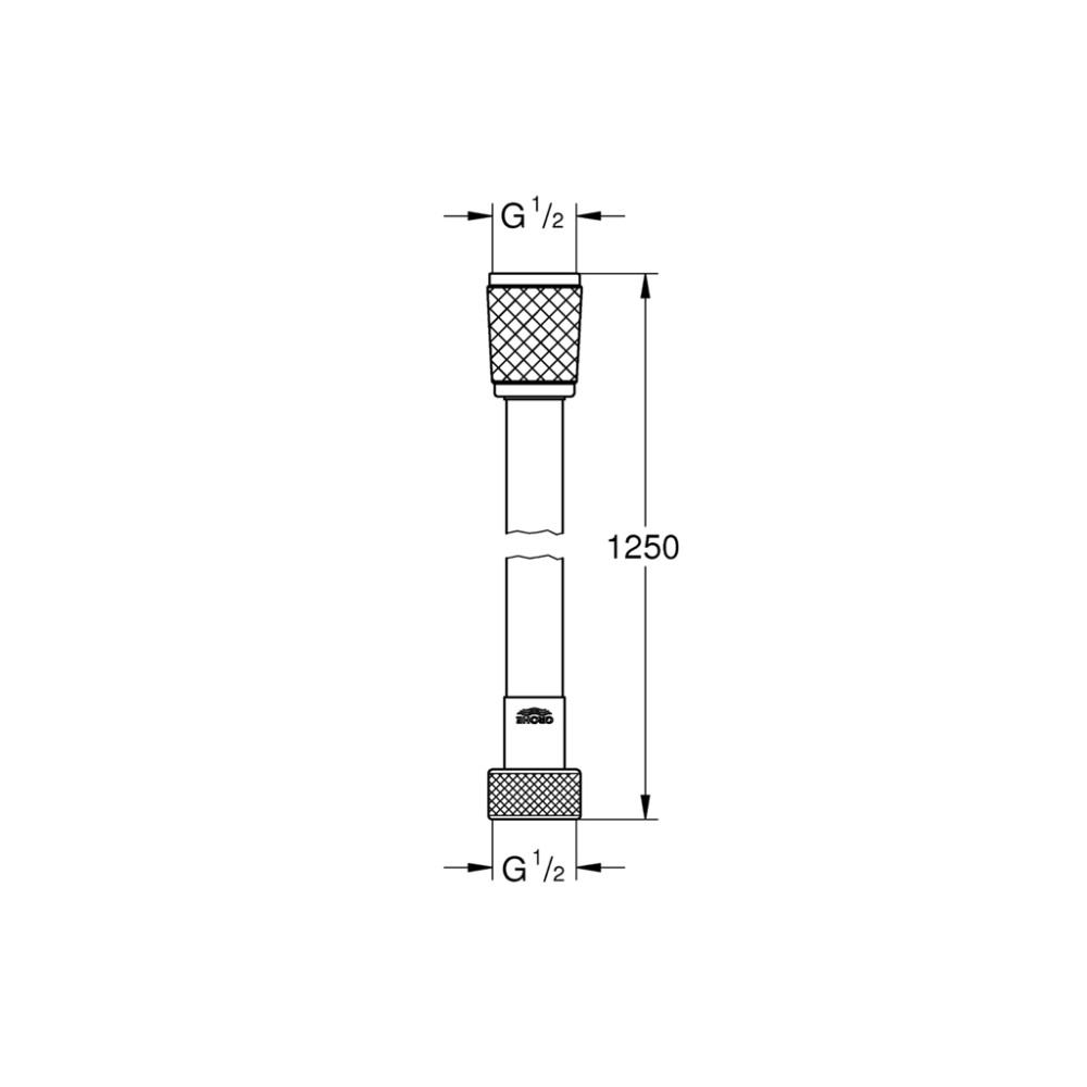 Шланг для душа Grohe 22114000 (CV032474)