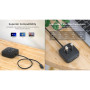 Концентратор REAL-EL CQ-407 black (EL123110011) Концентратор REAL-EL CQ-407 black (EL123110011)