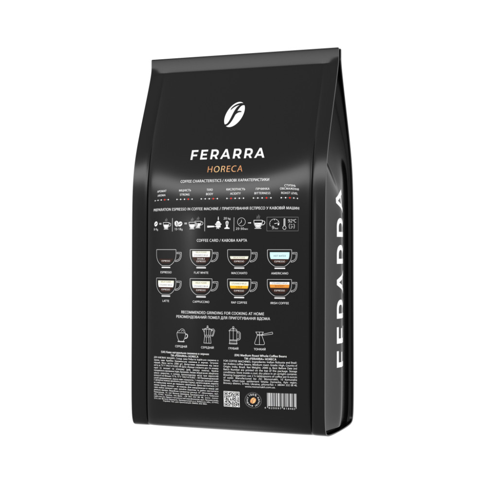 Кава Ferarra Caffe HoReCa в зернах 2 кг (fr.18465)