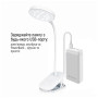 Настільна лампа ColorWay Flexible & Clip 2, 3.5W, battery 1800 mAh (CW-DL10FCB-W) Настільна лампа ColorWay Flexible & Clip 2, 3.5W, battery 1800 mAh (CW-DL10FCB-W)
