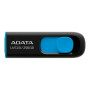 USB флеш накопичувач ADATA 256GB UV128 Black/Blue USB 3.2 (AUV128-256G-RBE) USB флеш накопичувач ADATA 256GB UV128 Black/Blue USB 3.2 (AUV128-256G-RBE)
