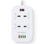 Мережевий фільтр живлення ColorWay 4 розетки/4USB White 1.8м (1QC3.0 + 3 AUTO ID) (CW-CHU44QW) Мережевий фільтр живлення ColorWay 4 розетки/4USB White 1.8м (1QC3.0 + 3 AUTO ID) (CW-CHU44QW)