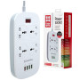 Мережевий фільтр живлення ColorWay 4 розетки/4USB White 1.8м (1QC3.0 + 3 AUTO ID) (CW-CHU44QW) Мережевий фільтр живлення ColorWay 4 розетки/4USB White 1.8м (1QC3.0 + 3 AUTO ID) (CW-CHU44QW)