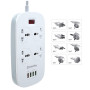 Мережевий фільтр живлення ColorWay 4 розетки/4USB White 1.8м (1QC3.0 + 3 AUTO ID) (CW-CHU44QW) Мережевий фільтр живлення ColorWay 4 розетки/4USB White 1.8м (1QC3.0 + 3 AUTO ID) (CW-CHU44QW)