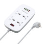 Мережевий фільтр живлення ColorWay 4 розетки/4USB White 1.8м (1QC3.0 + 3 AUTO ID) (CW-CHU44QW) Мережевий фільтр живлення ColorWay 4 розетки/4USB White 1.8м (1QC3.0 + 3 AUTO ID) (CW-CHU44QW)
