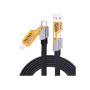 Дата кабель USB-C + USB-A to Lightning+USB-C 1.0m 65W X207 black WUW (6972573336524) Дата кабель USB-C + USB-A to Lightning+USB-C 1.0m 65W X207 black WUW (6972573336524)