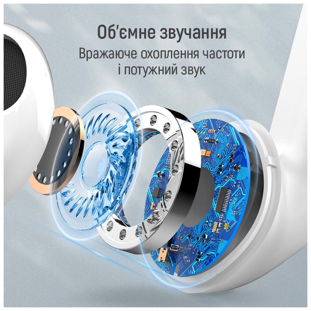 Навушники ColorWay Slim TWS-2 Earbuds White (CW-TWS2WT)