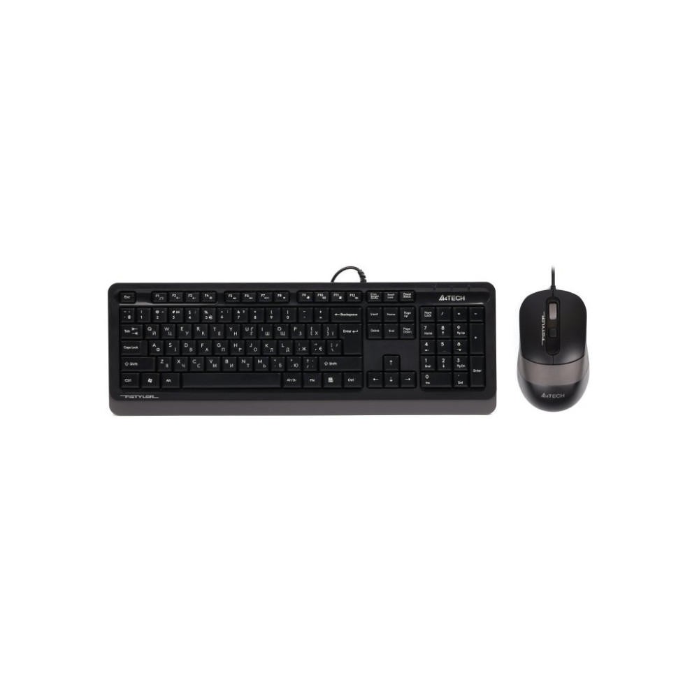 Комплект A4Tech F1010 Grey (4711421943239)