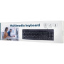 Клавіатура Gembird KB-UM-107-UA USB Black (KB-UM-107-UA) Клавіатура Gembird KB-UM-107-UA USB Black (KB-UM-107-UA)