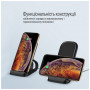 Зарядний пристрій ColorWay Wireless Stand 15W Black (CW-CHW31Q-BK) Зарядний пристрій ColorWay Wireless Stand 15W Black (CW-CHW31Q-BK)