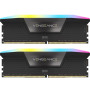 Модуль пам'яті для комп'ютера DDR5 48GB (2x24GB) 5200 MHz Vengeance RGB Black Corsair (CMH48GX5M2B5200C38) Модуль пам'яті для комп'ютера DDR5 48GB (2x24GB) 5200 MHz Vengeance RGB Black Corsair (CMH48GX5M2B5200C38)