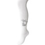 Колготки дитячі BNM з котиком (M0C0302-1121-1G-white) Колготки дитячі BNM з котиком (M0C0302-1121-1G-white)
