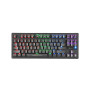 Клавіатура Xtrike ME GK-979 5 colors-LED Mechanical Red Switch USB Black (GK-979)